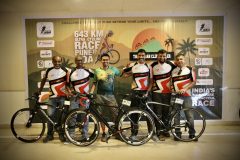 Team GoMissing at the registration venue - Deccan Cliffhanger 2019