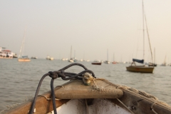 Dinghy to get us to the main Sailboat