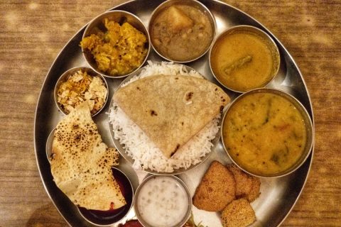 Konkani thali
